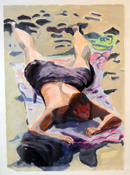 auf dem Strandlaken I